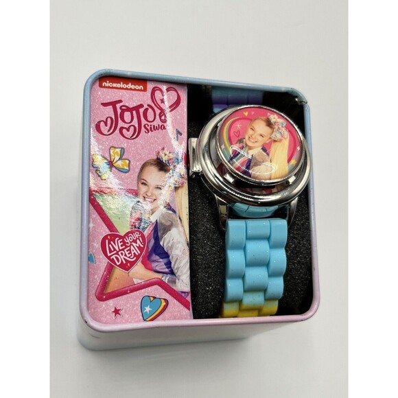 JOJO Siwa Kids NEW Digital Spinner Cover LED Watch Nickelodeon Tested Working - Picture 1 of 8